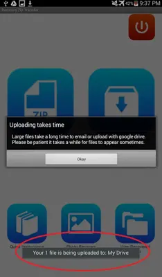 Memory Saver File Transfer android App screenshot 1