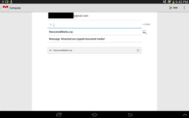 Memory Saver File Transfer android App screenshot 8